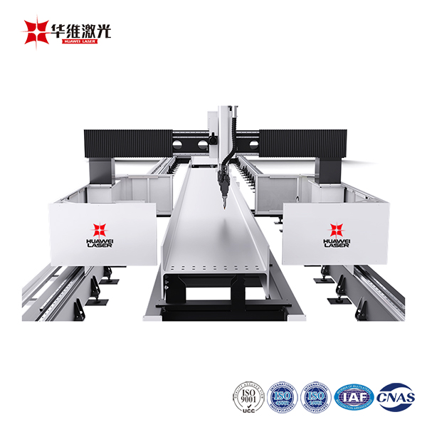 3D CNC H-beam lasersnijmachine 12000W voor metaalstaalverwerking